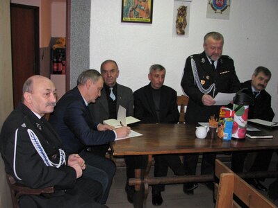 Zebranie sprawozdawcze OSP Dylaki